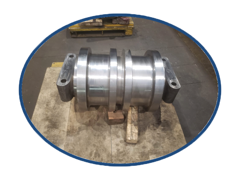 Mecanizado Conjunto Rodillo Oruga Rotopala